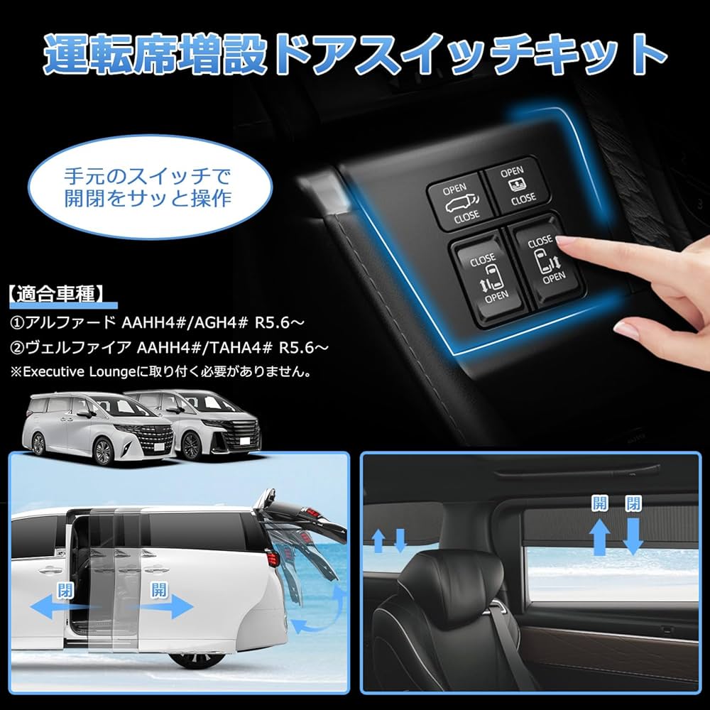 Amazon.co.jp: GIMUYA トヨタ 新型 アルファード 40系 ヴェル